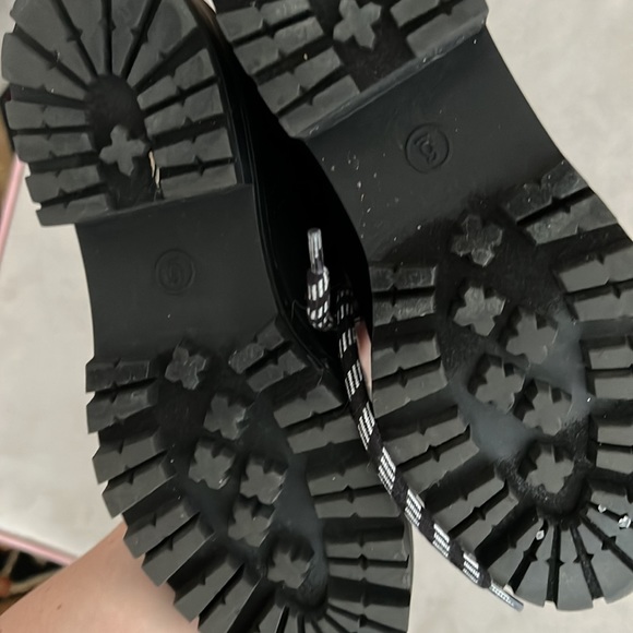 Target Faux Fur Black Booties - Picture 3 of 3